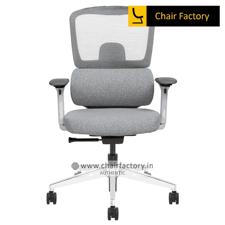 ORTHOPRO GEN 2 GREY MID BACK COMPUTER OFFICE CHAIR